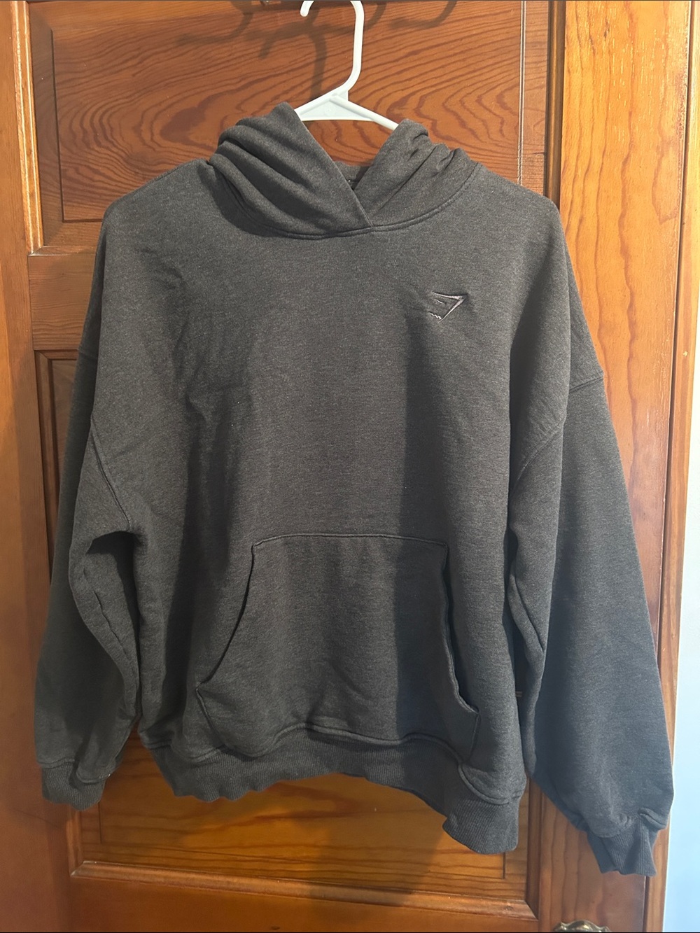 Gymshark Men's Dark Charcoal Pullover Hoodie